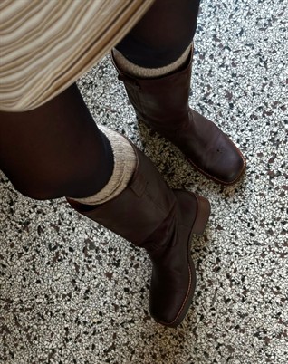 Cameron Long Støvle - Brown